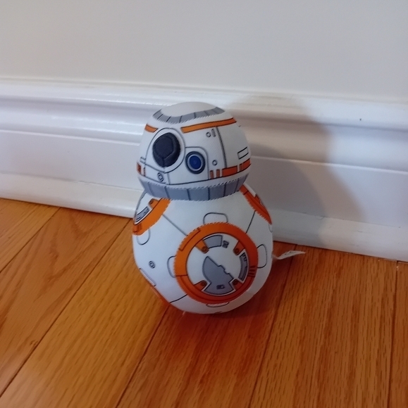 Walt Disney Star Wars The Force Awakens BB-8 Droid Small Stuffed Animal Plushie - Picture 3 of 6